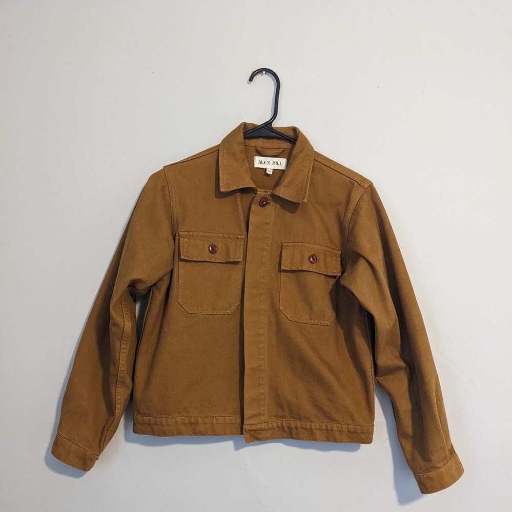 Alex Mill Patrick jacket xs golden khaki